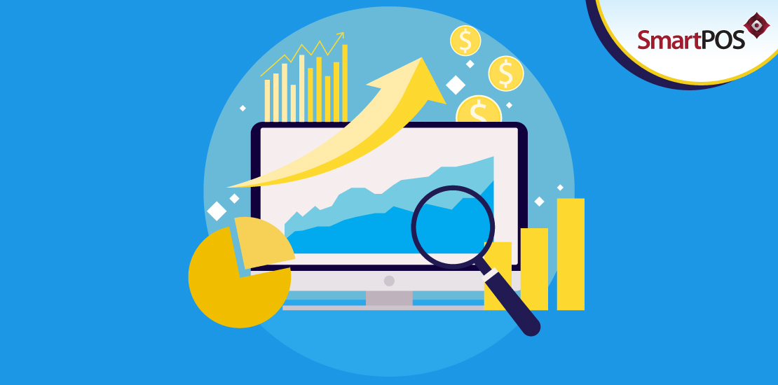 An illustration of the different metrics Point of Sale software apps can analyze
