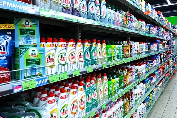 Cleaning products store